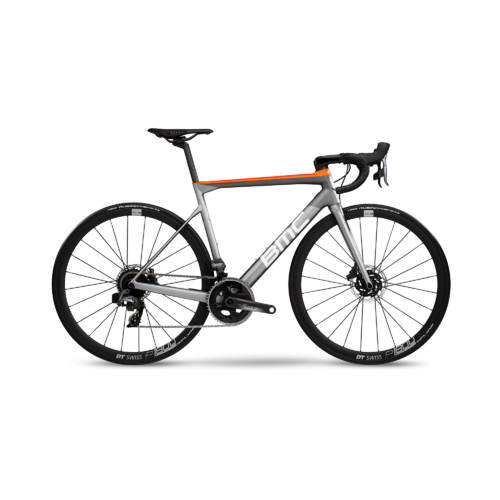2020 BMC Teammachine SLR02 Disc One [Size: 54cm] [Colour: Grey/White/Orange]