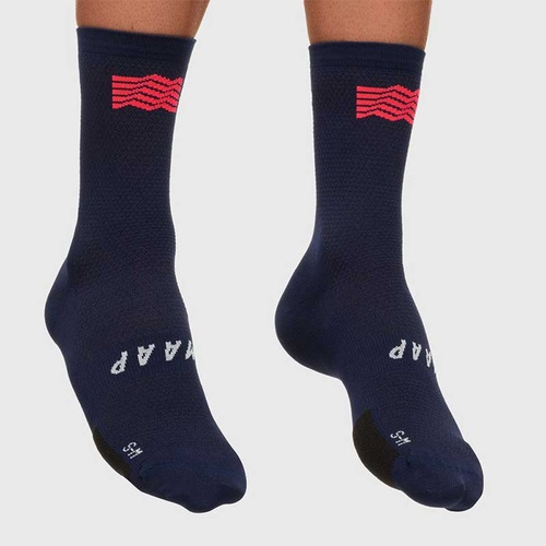 MAAP Merino Block Stripe Socks Charcoal